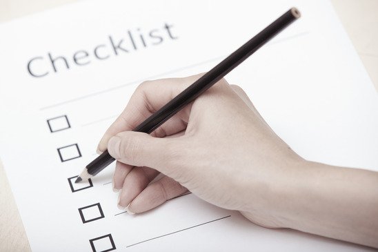 checkliste over din billeje
